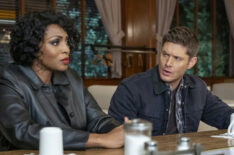 Lisa Berry as Billie and Jensen Ackles as Dean in Supernatural Season 15 Episode 16
