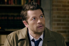 Misha Collins - Castiel on Supernatural Season 15 Episode 13 - 'Destiny's Child'