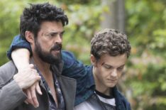 Karl Urban and Jack Quaid in The Boys - Season 2