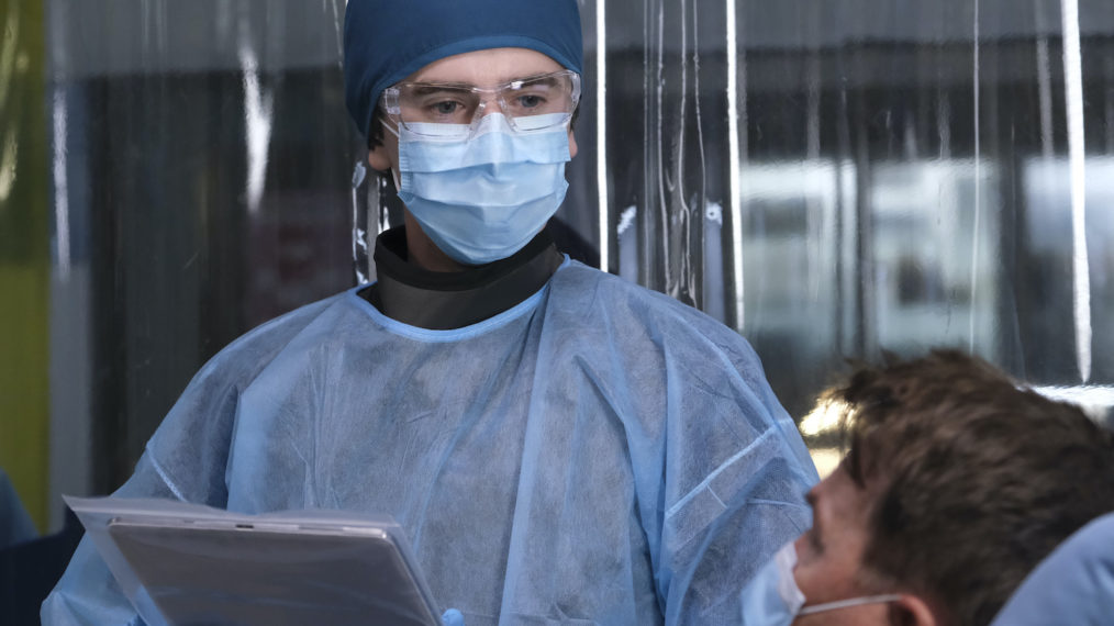 Freddie Highmore Patient The Good Doctor Season 4 Premiere Frontline