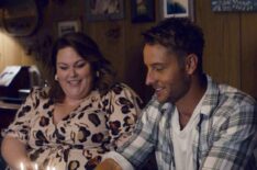 Chrissy Metz as Kate and Justin Hartley as Kevin in This Is Us - Season 5