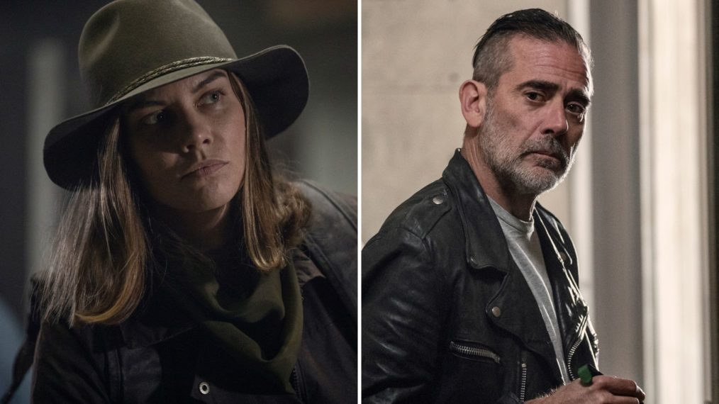 Lauren Cohan Jeffrey Dean Morgan Walking Dead Maggie Negan