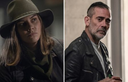 Lauren Cohan Jeffrey Dean Morgan Walking Dead Maggie Negan