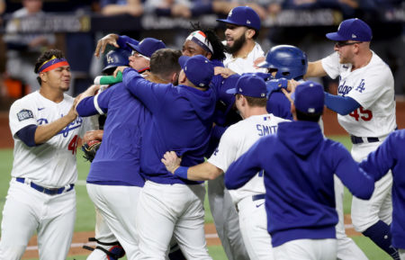 World Series 2020 Game 6 Dodgers Win Celebration