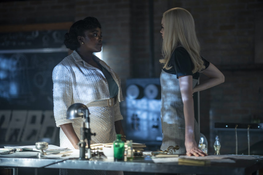 Wunmi Mosaku and Abbey Lee in Lovecraft Country Episode 10