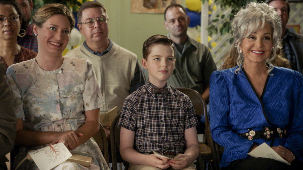 Young Sheldon - Zoe Perry, Iain Armitage, Annie Potts