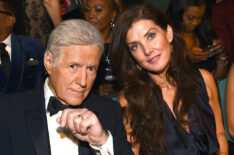 Alex Trebek and Jean Currivan Trebek attend the 46th Annual Daytime Emmy Awards