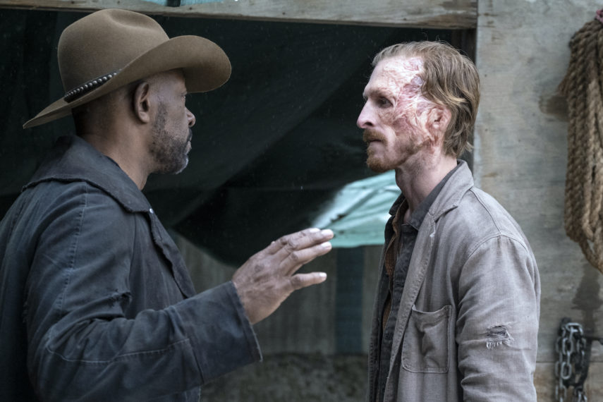 FTWD season 6 episode 5 honey austin amelio dwight lennie james morgan