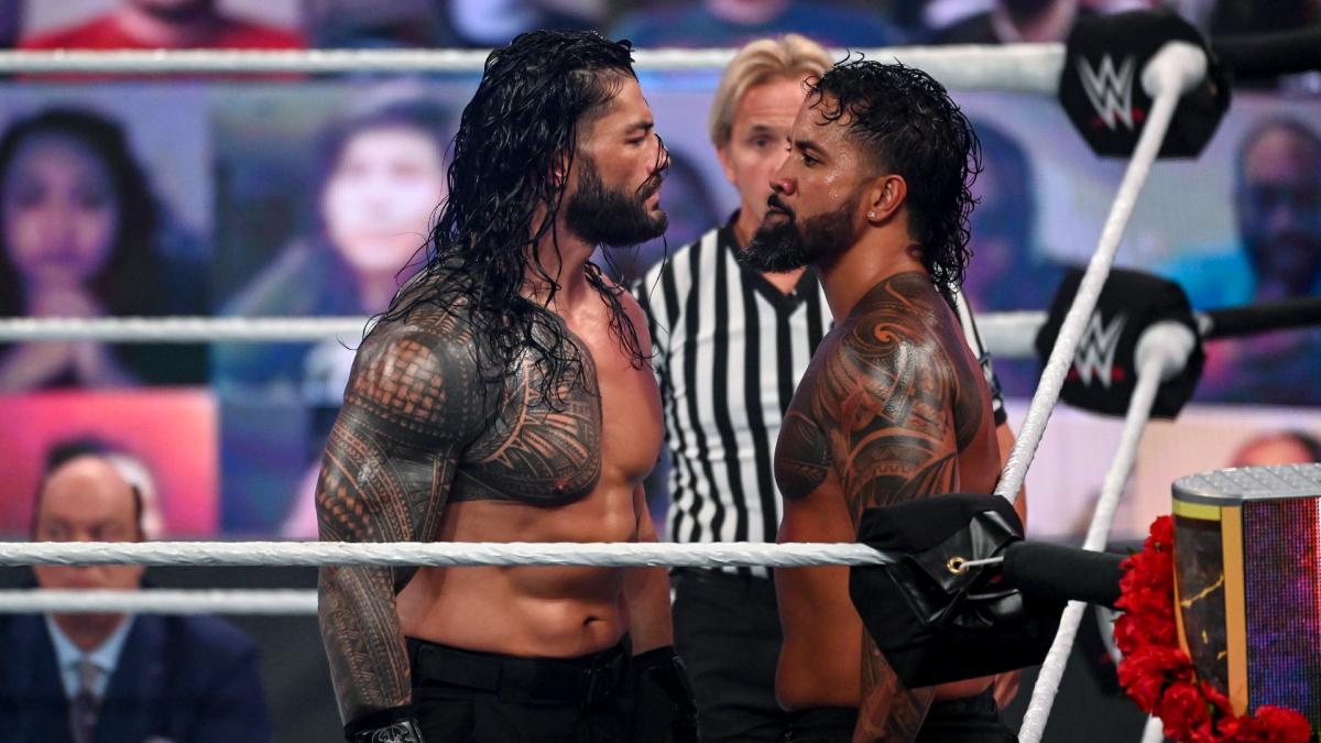 Jey Uso Roman Reigns.