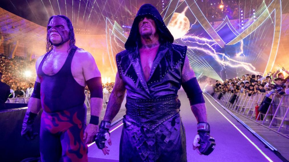 Kane and Undertaker Entrance 