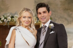 Melissa Ordway and Justin Gaston