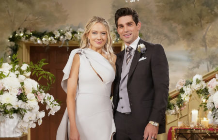 Melissa Ordway and Justin Gaston