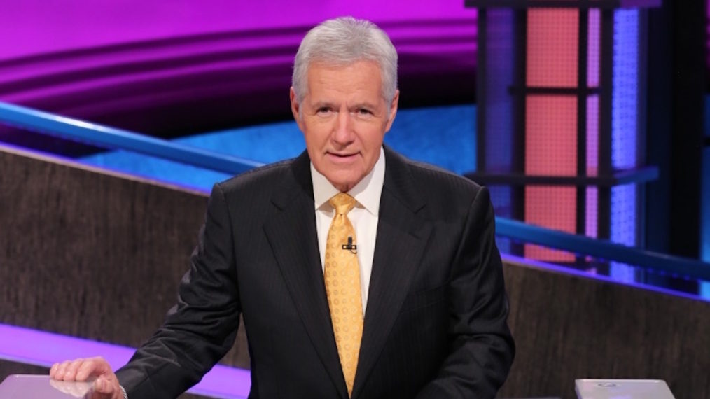 Alex Trebek Jeopardy Host Podium Gallery Photo