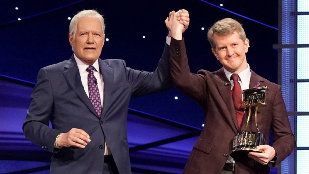 Ken Jennings Alex Trebek