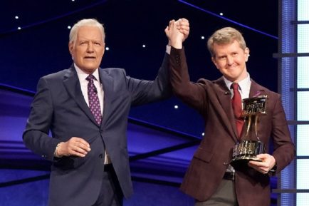 Ken Jennings Alex Trebek