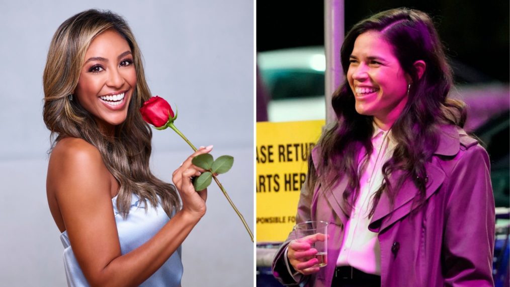 Tayshia Adams Bachelorette Season 16 America Ferrera Final Superstore Episode