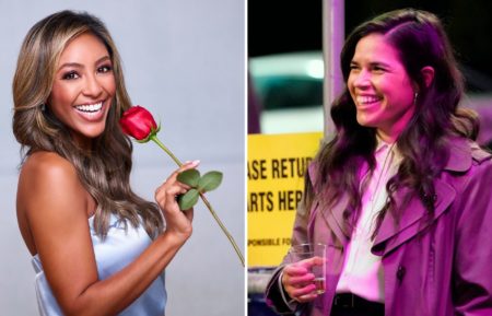 Tayshia Adams Bachelorette Season 16 America Ferrera Final Superstore Episode