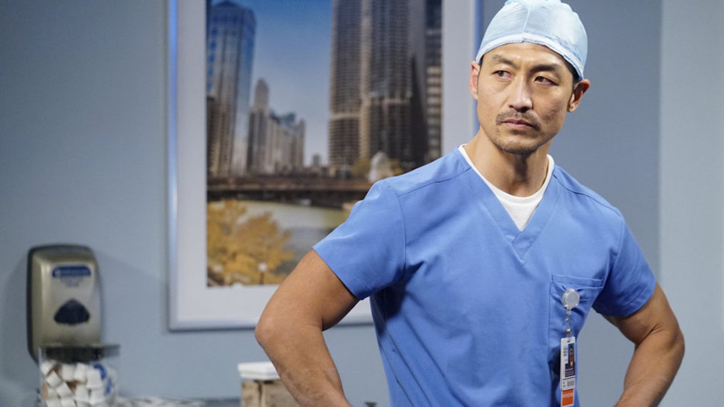 Brian Tee as Ethan Choi in Chicago Med, Season 6 Premiere