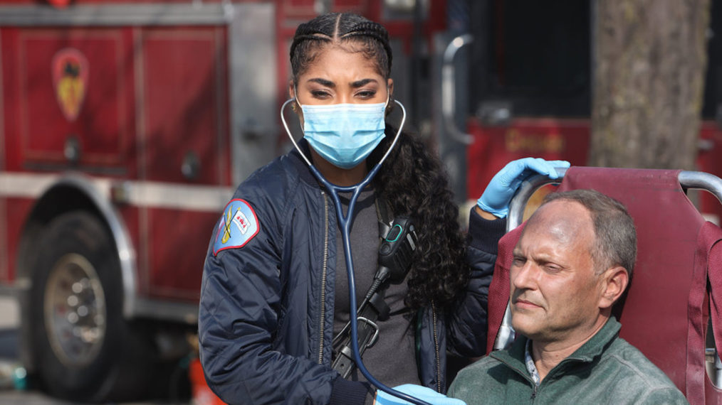 Adriyan Rae as Gianna Mackey in Chicago Fire - Season 9 Premiere
