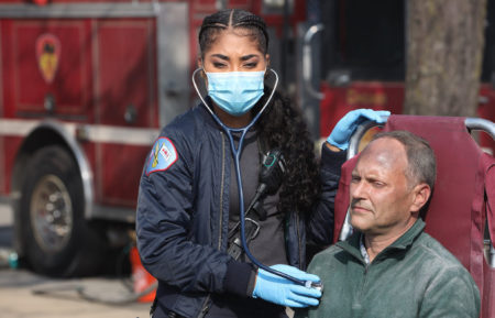 Adriyan Rae as Gianna Mackey in Chicago Fire - Season 9 Premiere