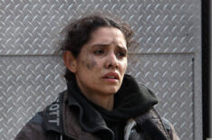 Miranda Rae Mayo as Stella Kidd in the Chicago Fire Season 9 Premiere