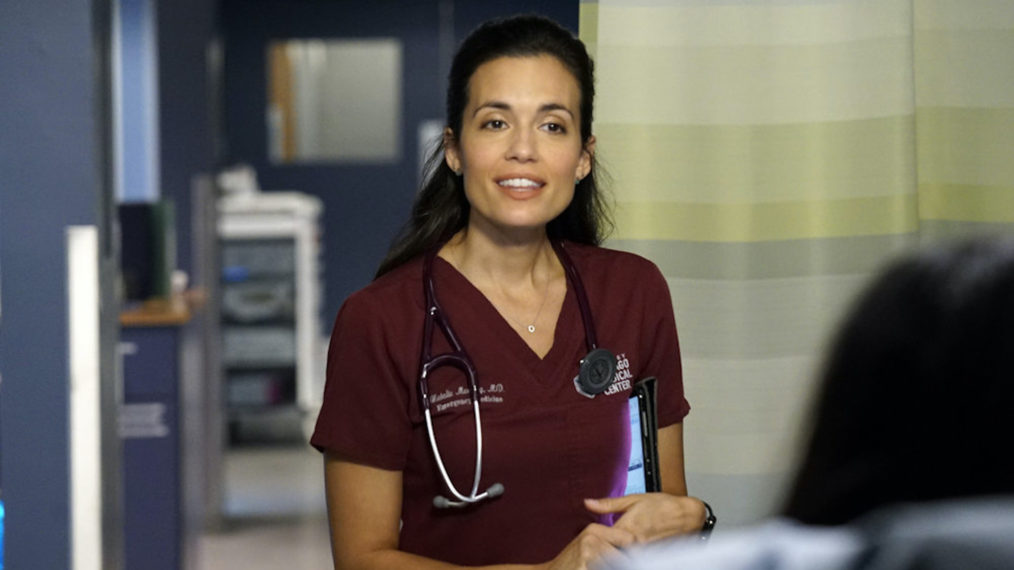 Torrey DeVitto as Natalie Manning in Chicago Med, Season 6 Premiere