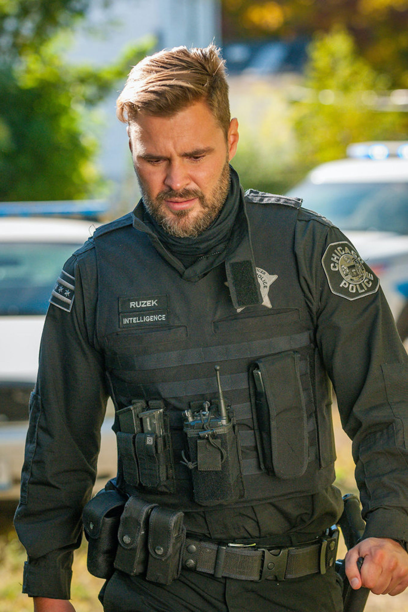 Patrick John Flueger as Adam Ruzek in Chicago PD - Season 8 Premiere - 'Fighting Ghosts'