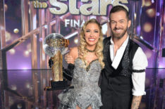 Kaitlyn Bristowe and Artem Chigvintsev on Dancing With the Stars - Mirrorball Trophy - Season 29
