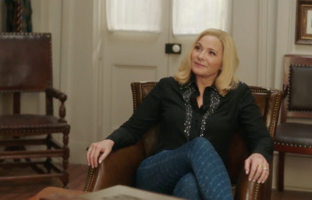 Kim Cattrall as Margaret Monreaux in Filthy Rich - series finale