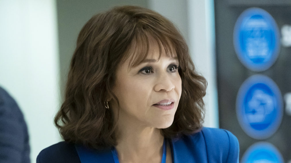 Rosie Perez as Megan Briscoe in The Flight Attendant