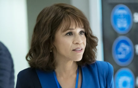 Rosie Perez as Megan Briscoe in The Flight Attendant