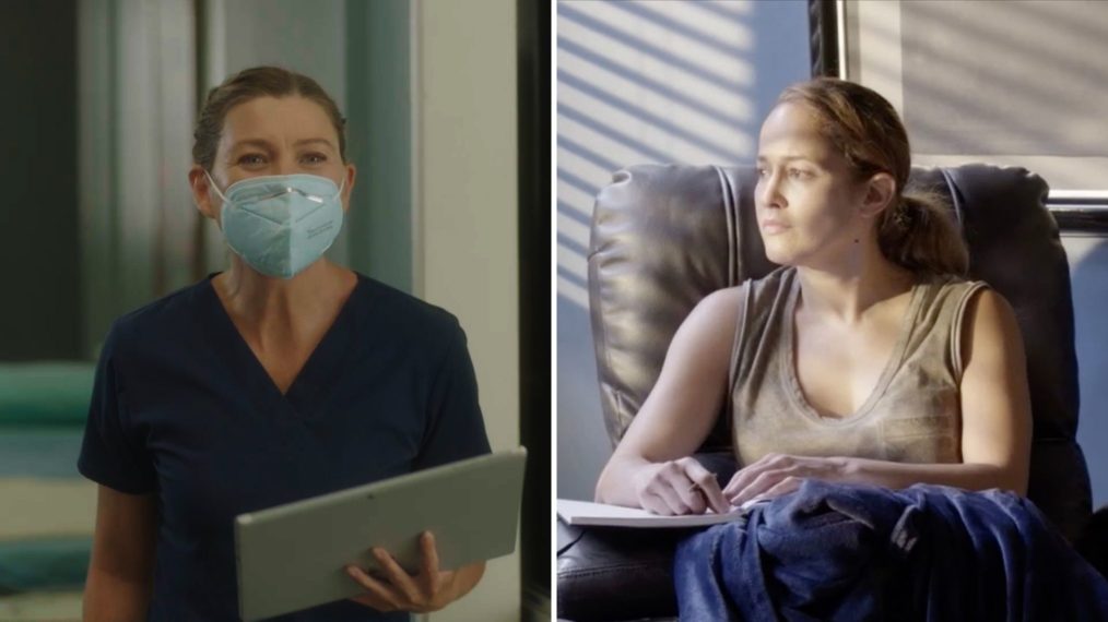 Meredith Grey's Anatomy Season 17 Premiere Andy Station 19