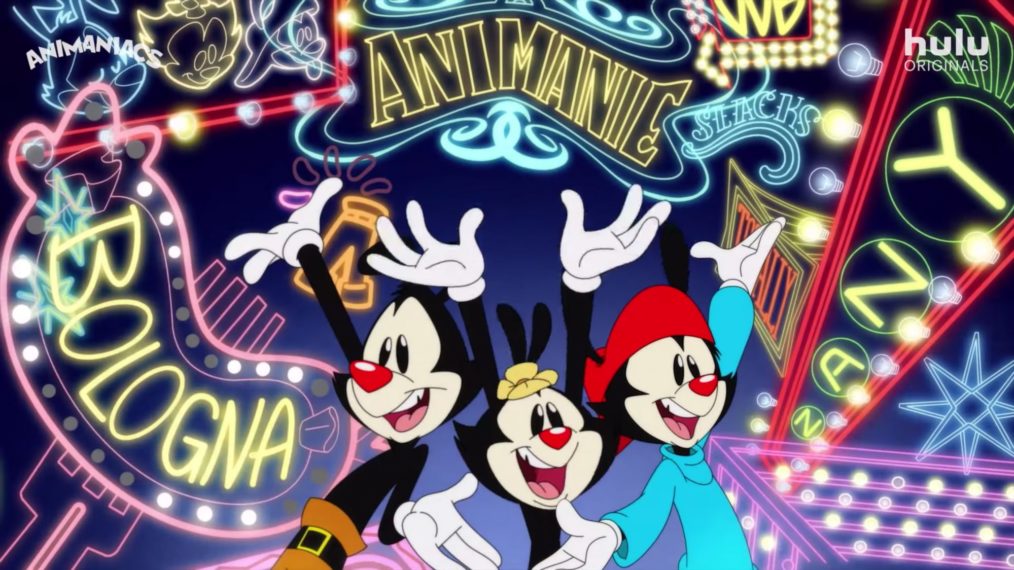 Yakko, Wakko, and Dot do 