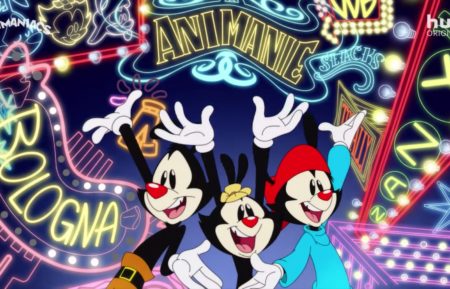 Yakko, Wakko, and Dot do 