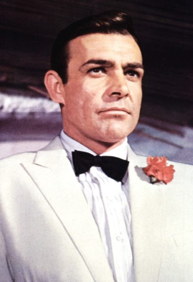 Sean Connery as James Bond in Goldfinger