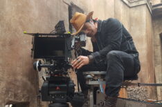 Dustin Nguyen behind the scenes of Warrior