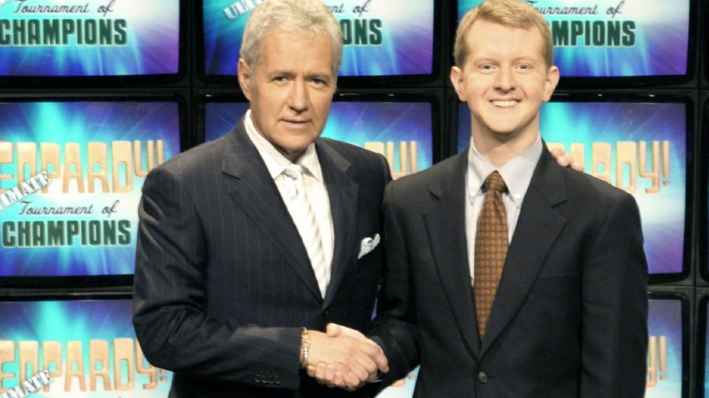 Ken Jennings Alex Trebek