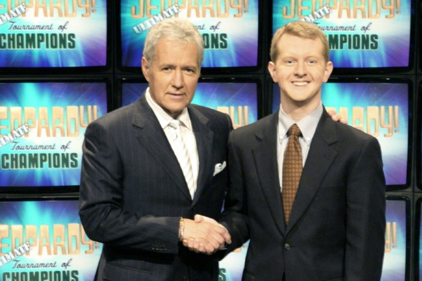 Ken Jennings Jeopardy Alex Trebek