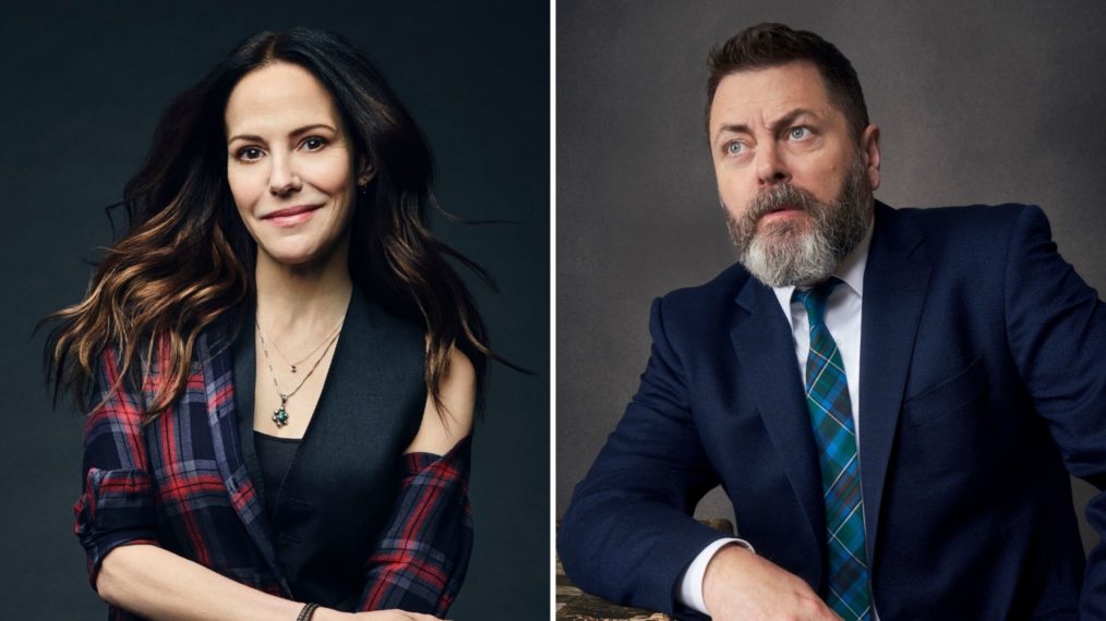 Mary-Louise Parker Nick Offerman