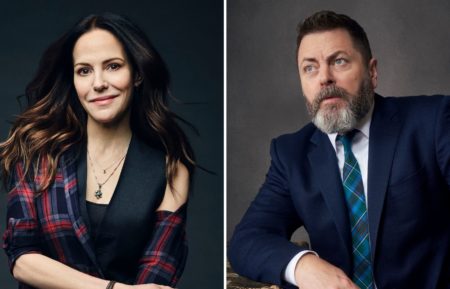 Mary-Louise Parker Nick Offerman