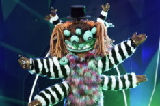 'The Masked Singer's Squiggly Monster on Feeling 'Competitive' & Those Eyes