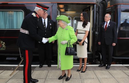 Queen Elizabeth II and Meghan Markle