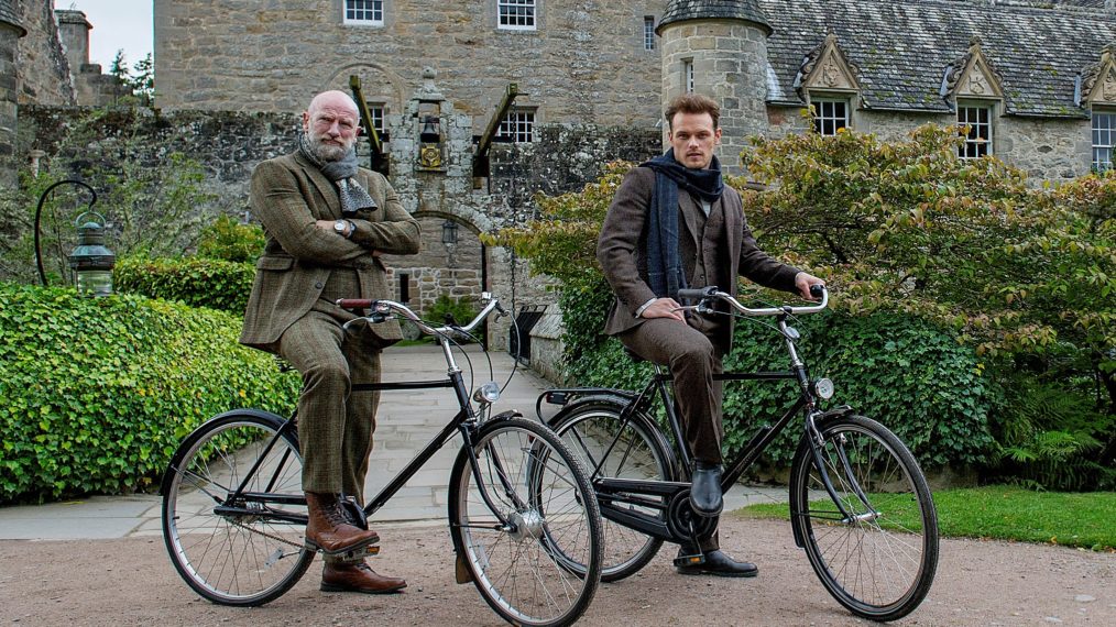 #’Outlander’s Sam Heughan & Graham McTavish Set ‘Men in Kilts’ Premiere at Starz