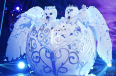 'The Masked Singer's Snow Owls on Being the Show's First Duo & That (Very Hot) Costume