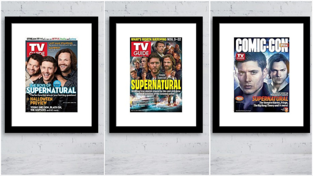 Supernatural Art TV Guide Covers