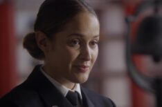 Jaina Lee Ortiz as Andy in Station 19 - Season 4 Premiere