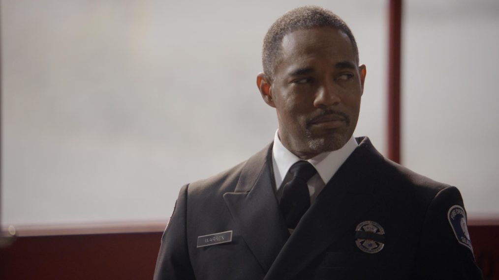 Jason George as Ben Warren in Station 19 - Season 4 Premiere