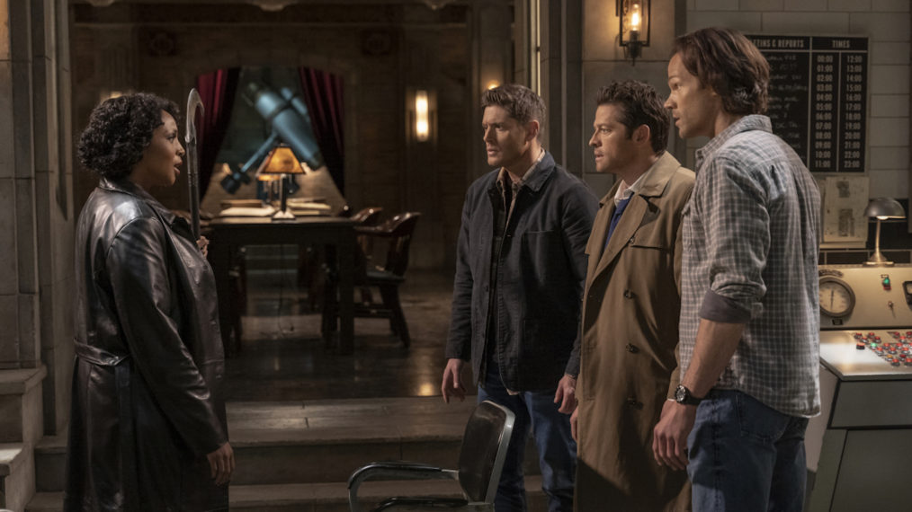 Supernatural Season 15 Episode 18 Billie Death Dean Castiel Sam