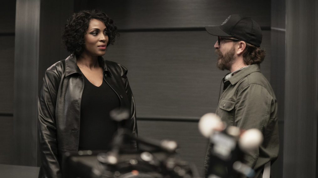 Lisa Berry and Richard Speight Jr. in Supernatural - Season 15, Episode 18