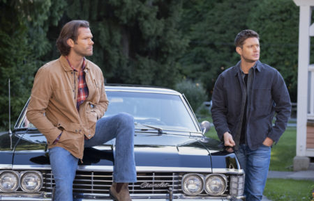 Jared Padalecki Jensen Ackles Baby Supernatural Series Finale Sam Dean